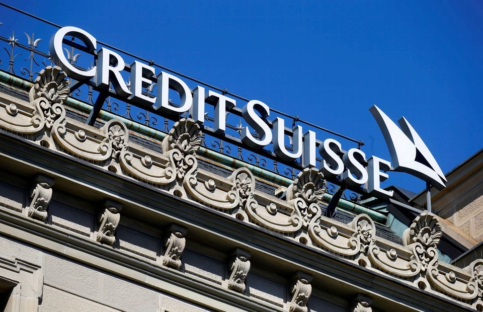 Credit Suisse lỗ nặng trong quý III